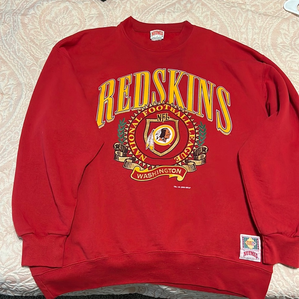 Vintage EUC NFL WASHINGTON REDSKINS Sweatshirt size XL